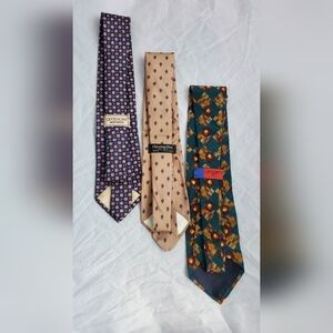 Luxury Designer Tie Bundle. Givenchy, Christian Dior, Ungaro